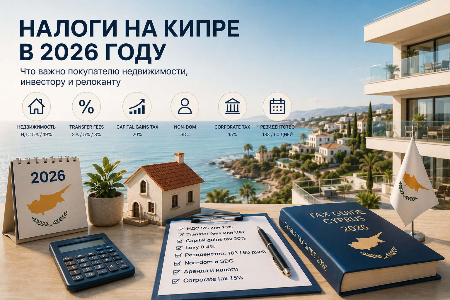 Cyprus taxes in 2026: what property buyers, investors and relocators should know